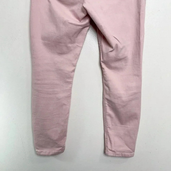 L.L.Bean Womens 2 Petites Pink Beanflex Skinny Leg Coolmax Jeans - Picture 11 of 12